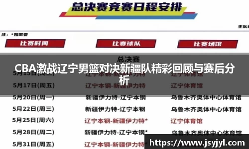 CBA激战辽宁男篮对决新疆队精彩回顾与赛后分析