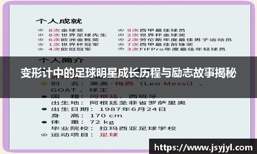 变形计中的足球明星成长历程与励志故事揭秘
